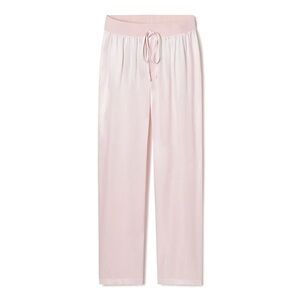PJ Salvage Jolie Satin Lounge Pants in Blush. NWT Large